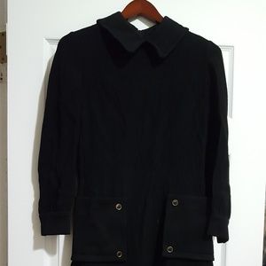 Vintage Knit Dress 1980's. Mid length.